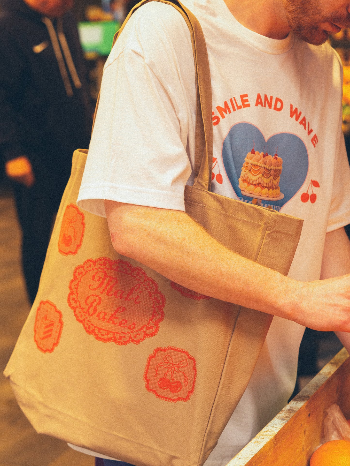Mali Bakes x Smile + Wave Tote Bag