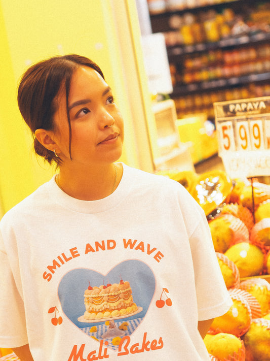 Mali Bakes x Smile + Wave T-shirt
