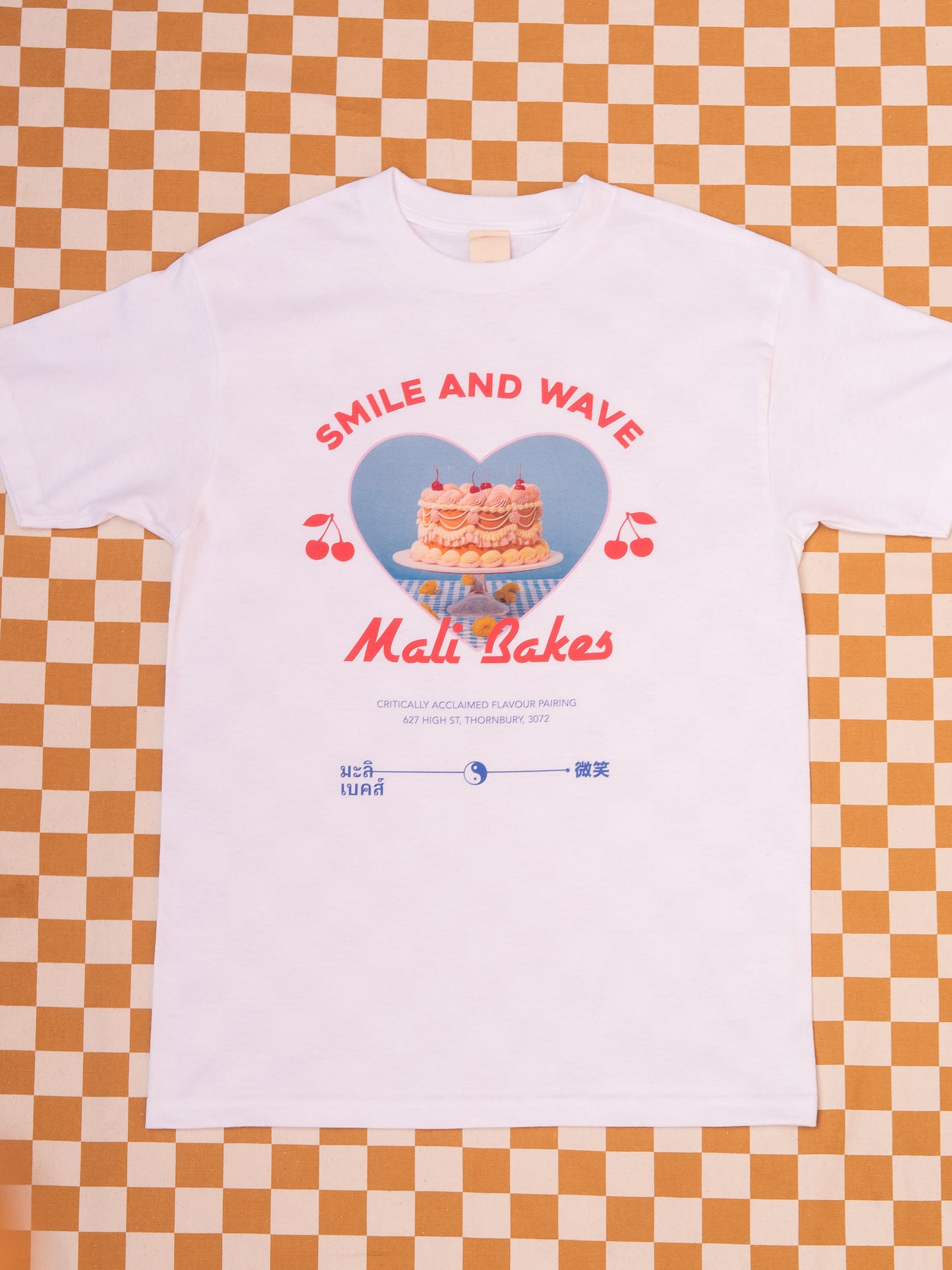 Mali Bakes x Smile + Wave T-shirt